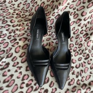 Nine West Black Suitup D'orsay Pumps
